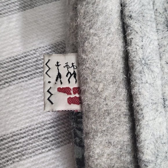 Savage Culture Grey Wool lined skirt - Picture 4 of 11